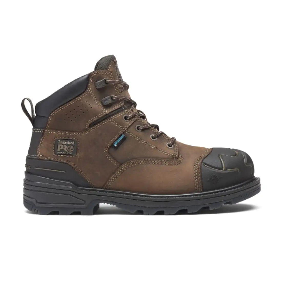 Timberland PRO Magnitude Men's 6 Waterproof Composite Toe Work Boot TB0A61UF214 - Brown