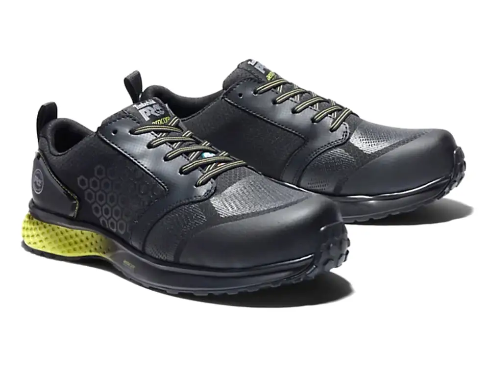 Timberland PRO Reaxion Men's Athletic Composite Toe Work Shoe TB0A21T4001 - Black/Yellow