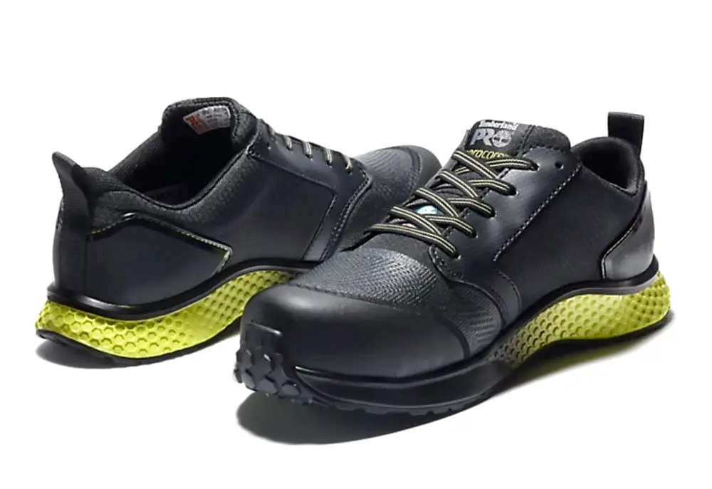 Timberland PRO Reaxion Men's Athletic Composite Toe Work Shoe TB0A21T4001 - Black/Yellow