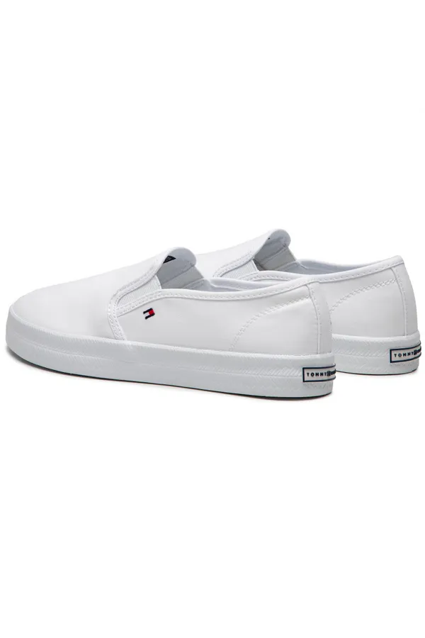 Tommy Hilfiger Women Logo Slip-on White