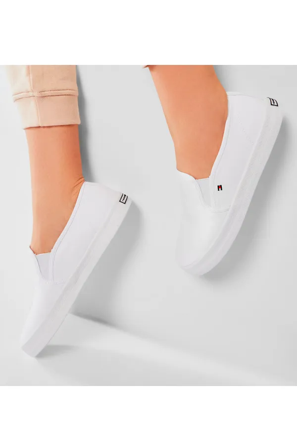 Tommy Hilfiger Women Logo Slip-on White