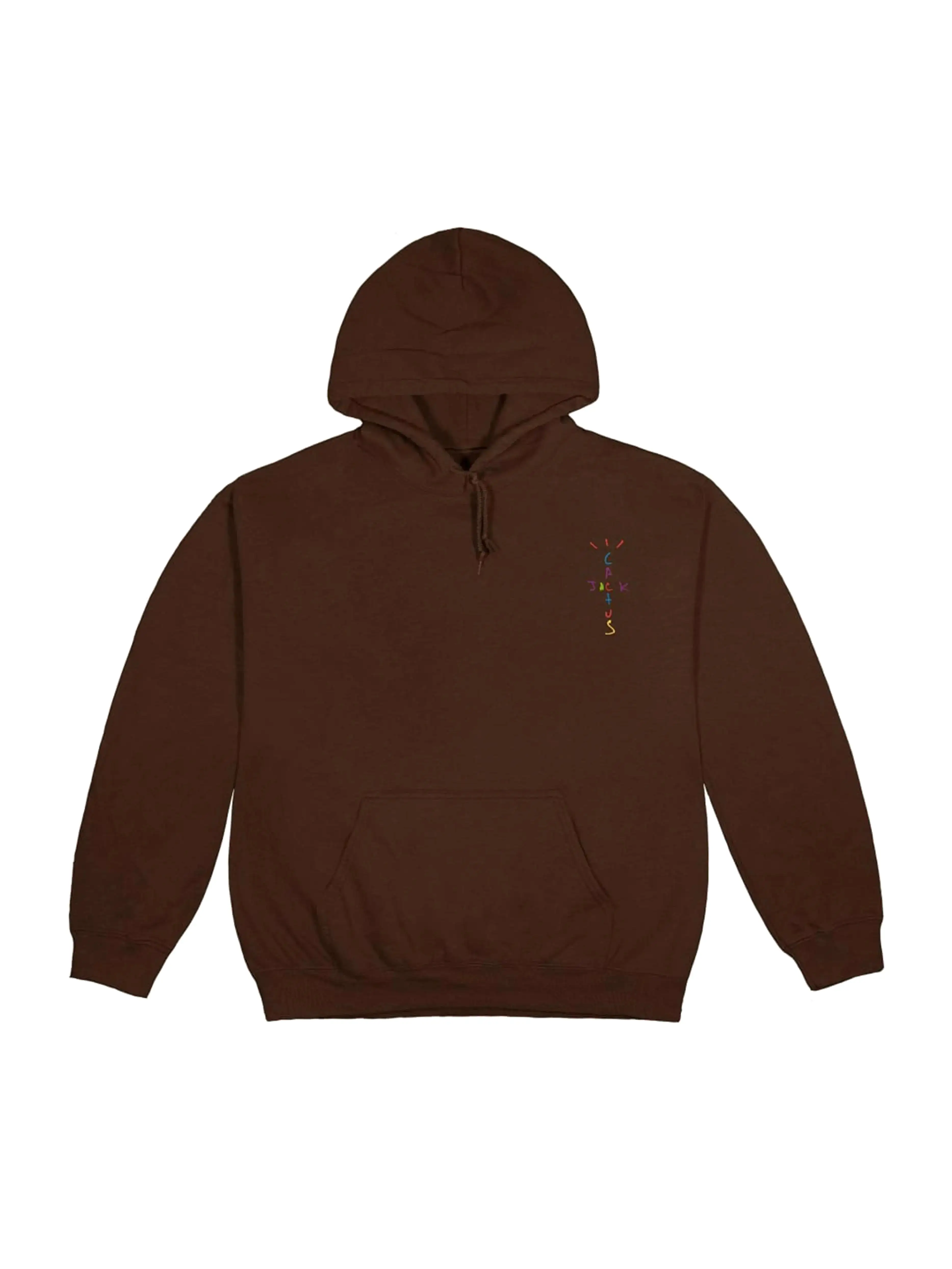 Travis Scott CJ Smile Hoodie Brown