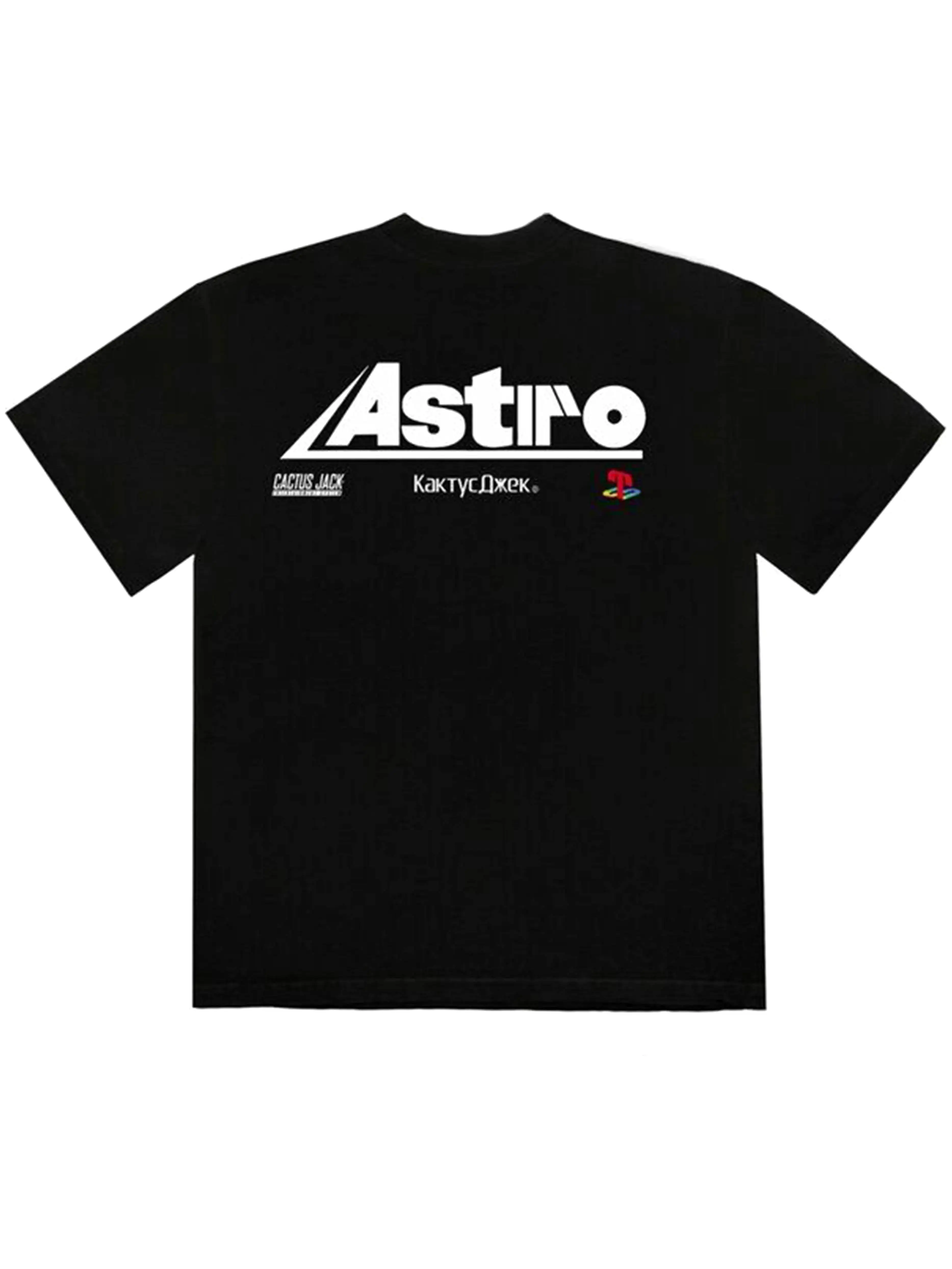 Travis Scott T-3500 Portrait T-Shirt Black