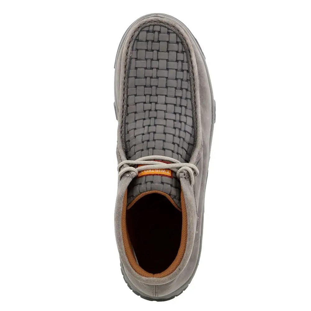 'Twisted X' Men's Chukka Driving Moc EH Comp Toe - Grey / Grey