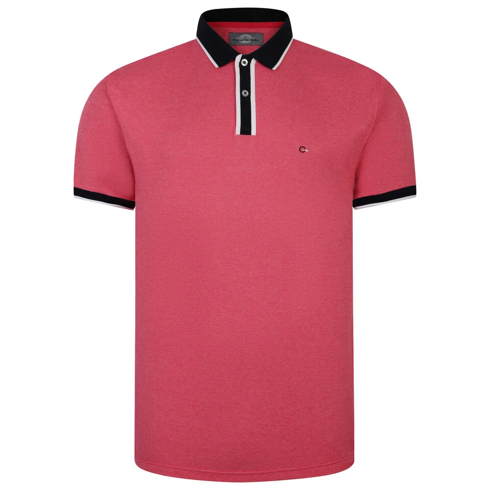 Two Tone Interlock Polo