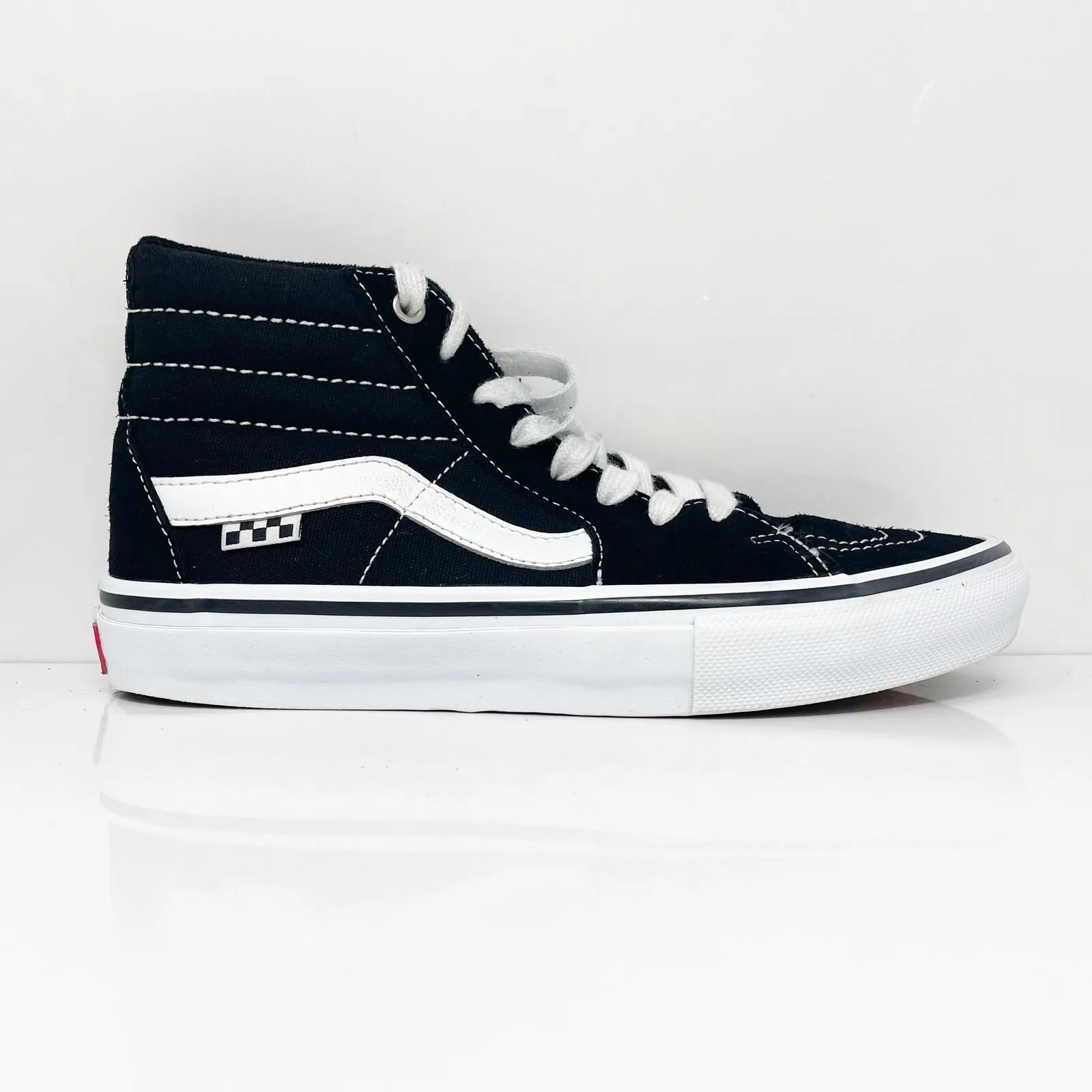 Vans Mens Sk8 Hi 500714 Black Casual Shoes Sneakers Size 6.5