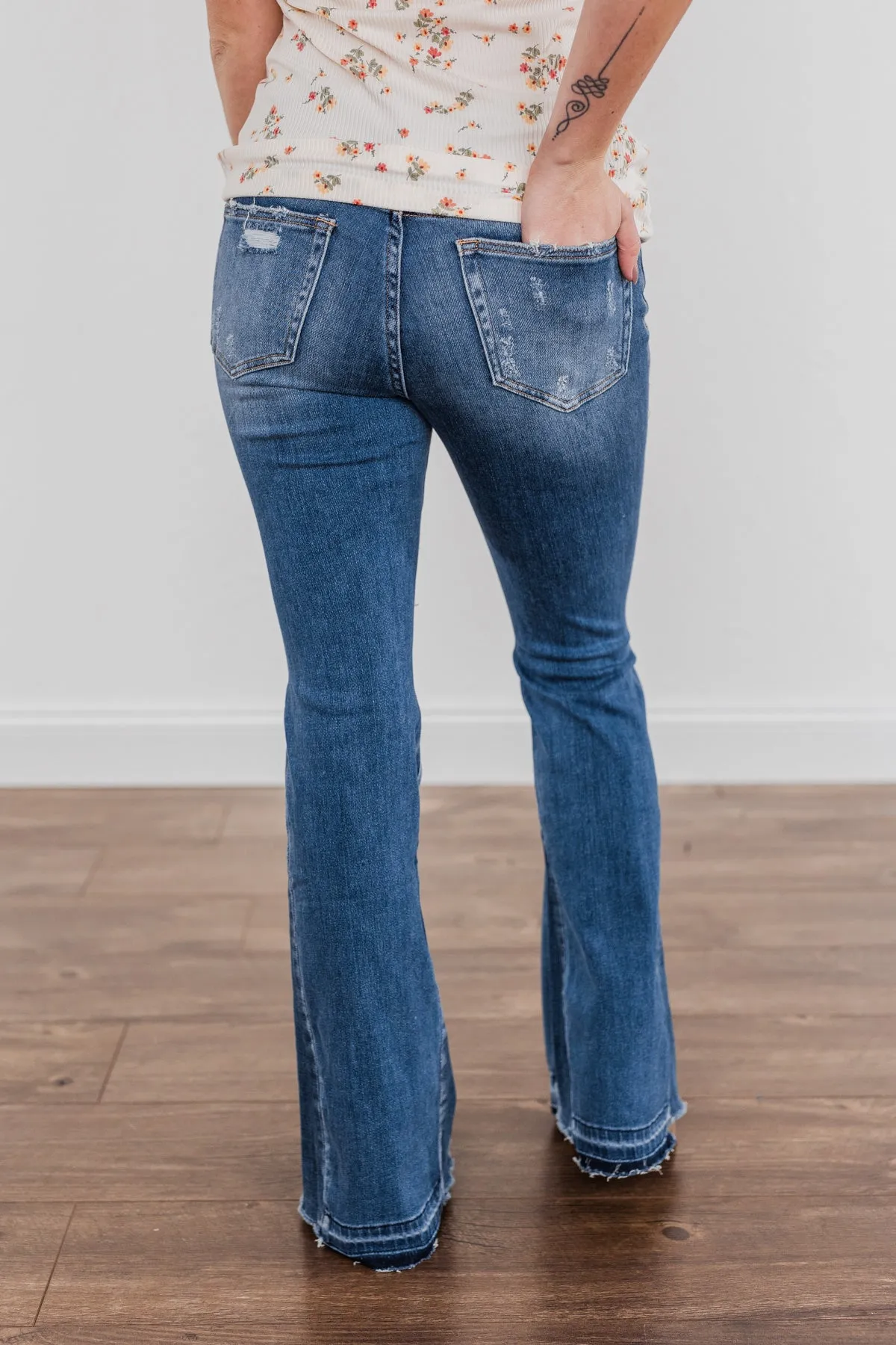 Vervet High-Rise Flare Jeans- Clarice Wash