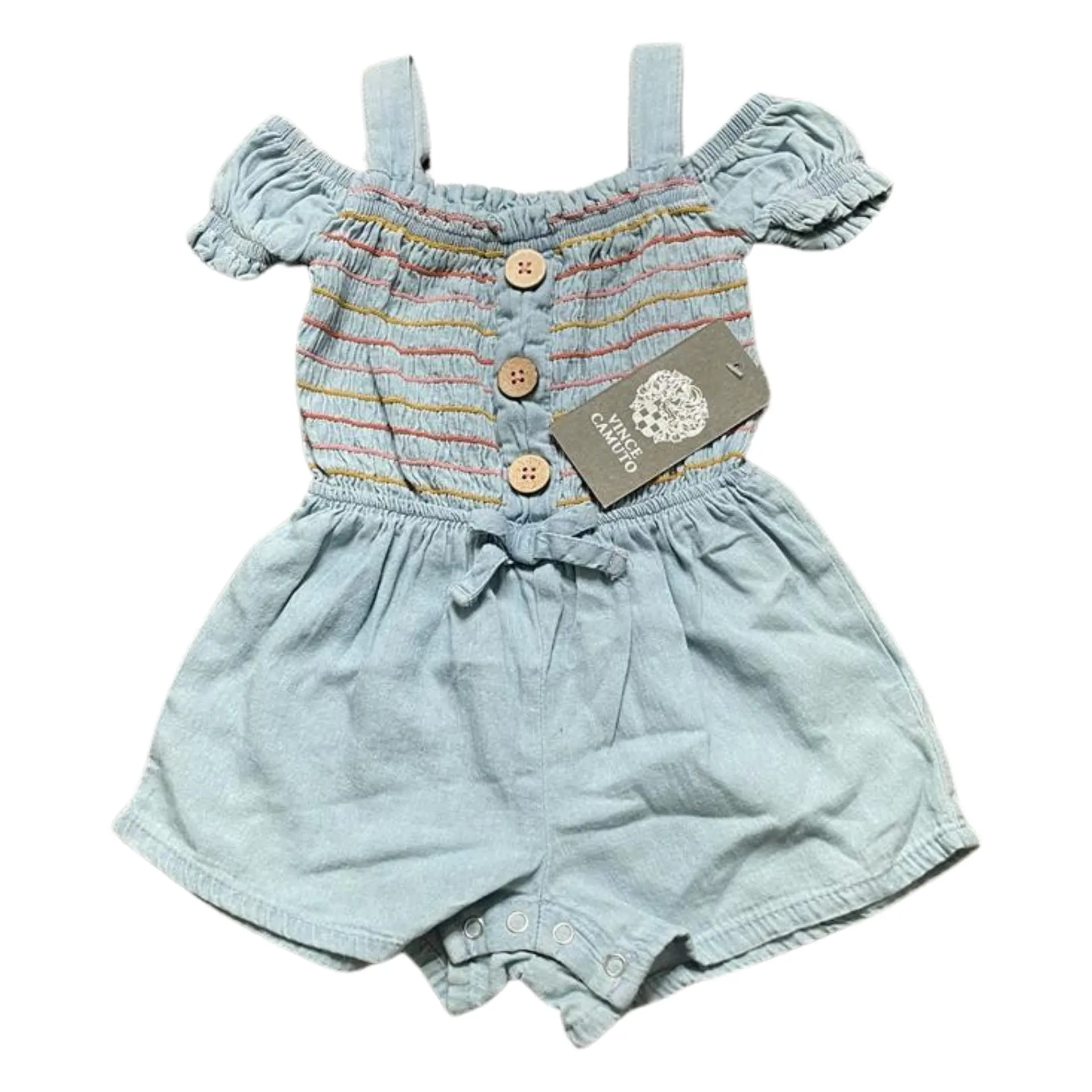 Vince Camuto Smocked Romper