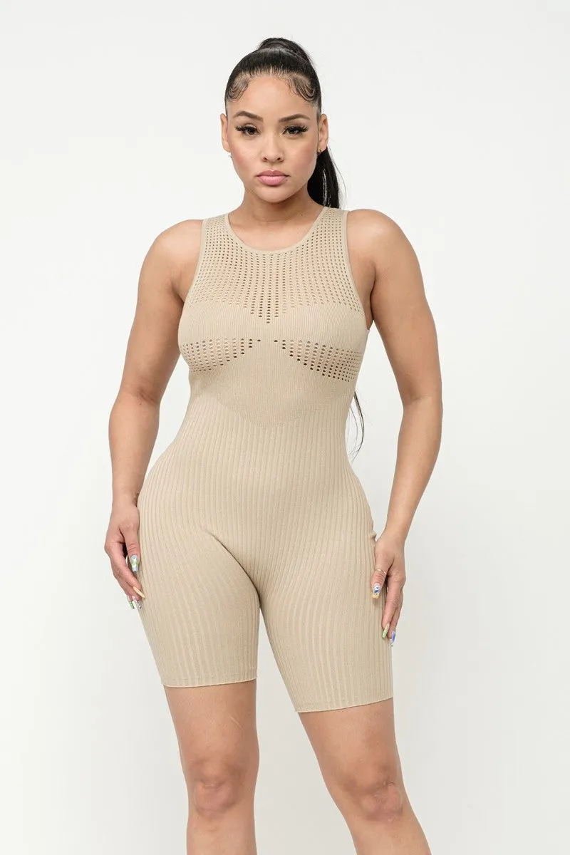 Wholesale Pointelle Stitch Romper