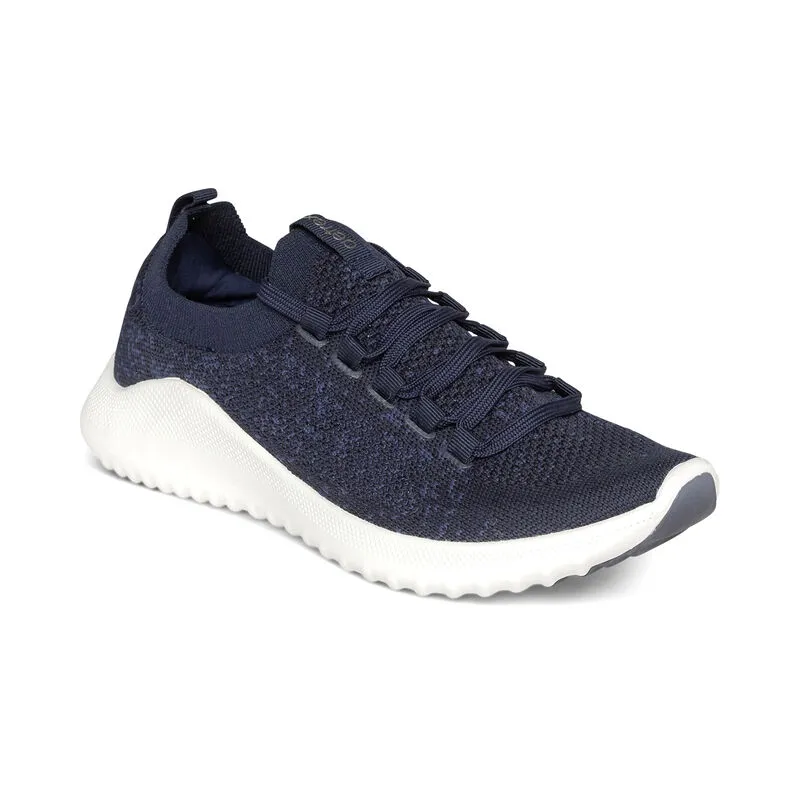 Women’s Aetrex Carly Sneaker – Navy