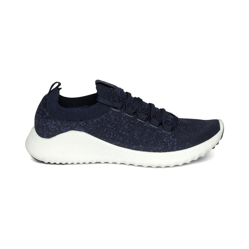 Women’s Aetrex Carly Sneaker – Navy