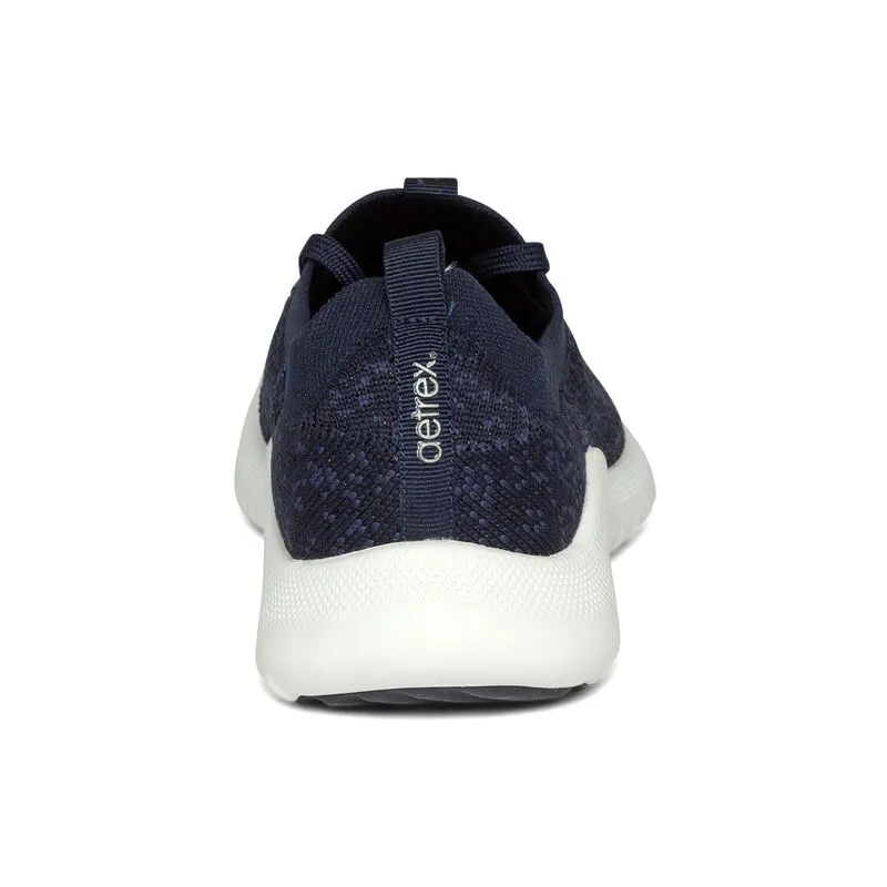 Women’s Aetrex Carly Sneaker – Navy