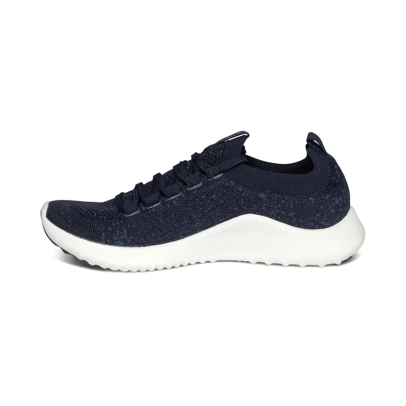 Women’s Aetrex Carly Sneaker – Navy