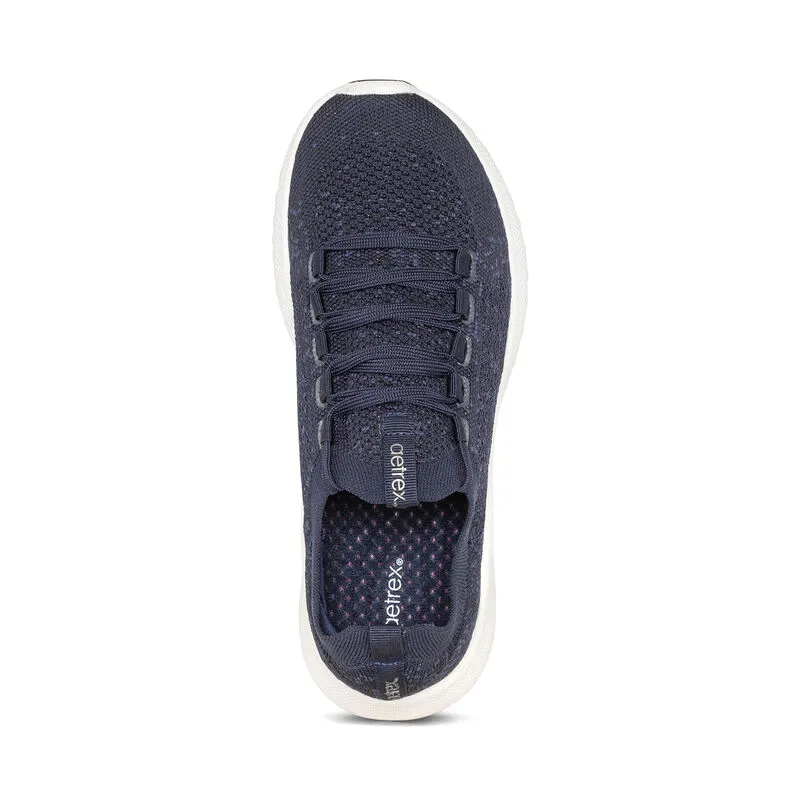 Women’s Aetrex Carly Sneaker – Navy