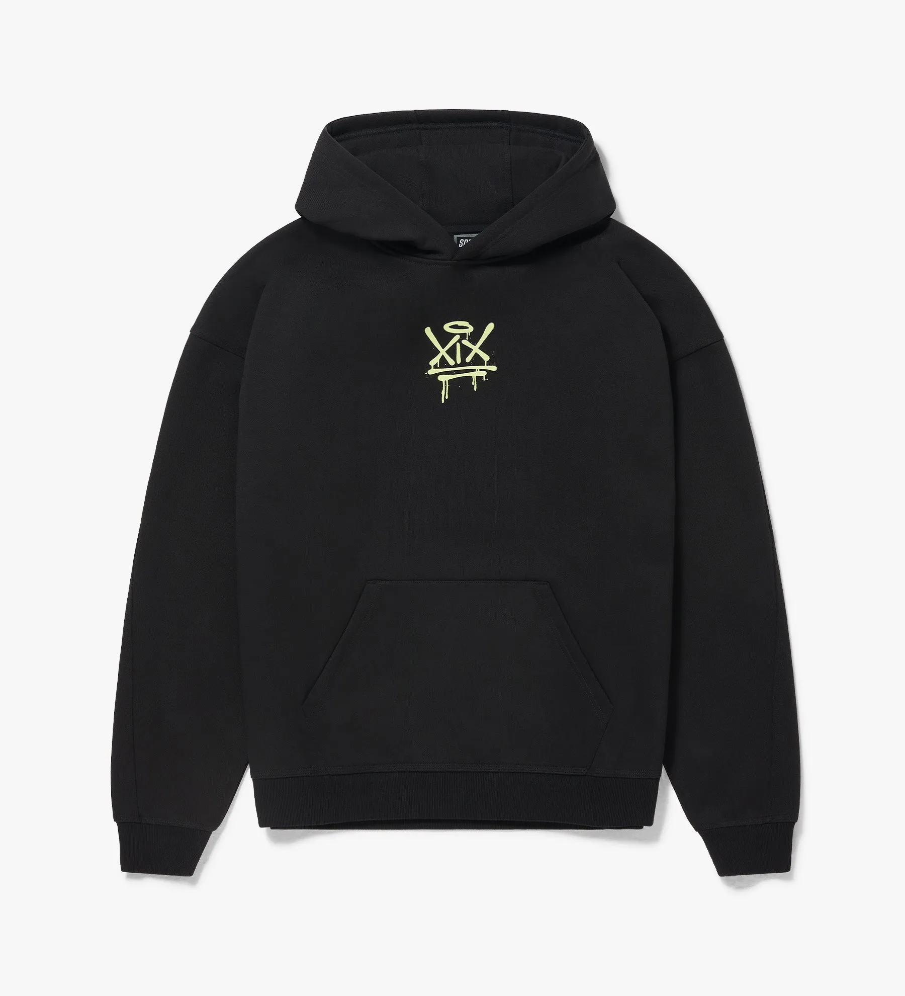 XIX Spray Hoodie [Black/Green]